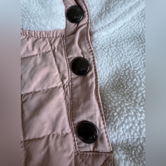 Abercrombie & Fitch Asymmetrical Snap-up Quilted Fleece Pullover - Picture 6 of 10